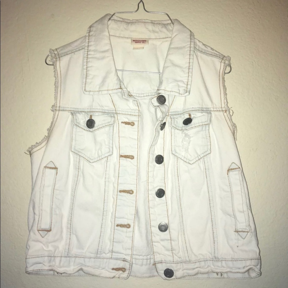 Off White Vest
